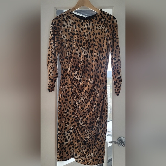 DKNY animal print dress - Picture 2 of 4